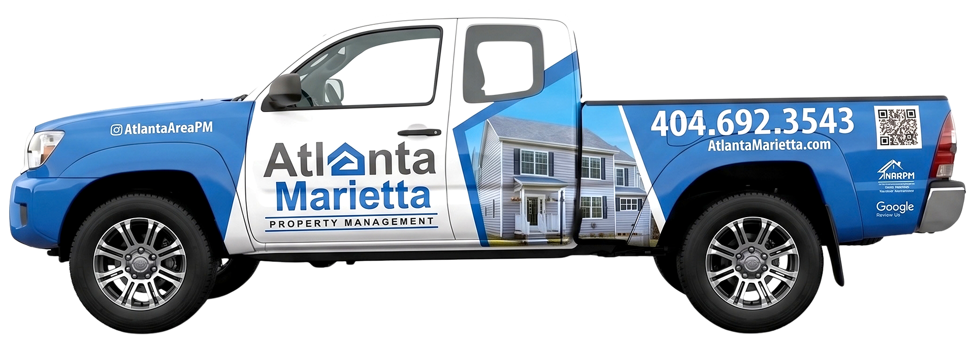 Atlanta commercial vehicle example for full wraps